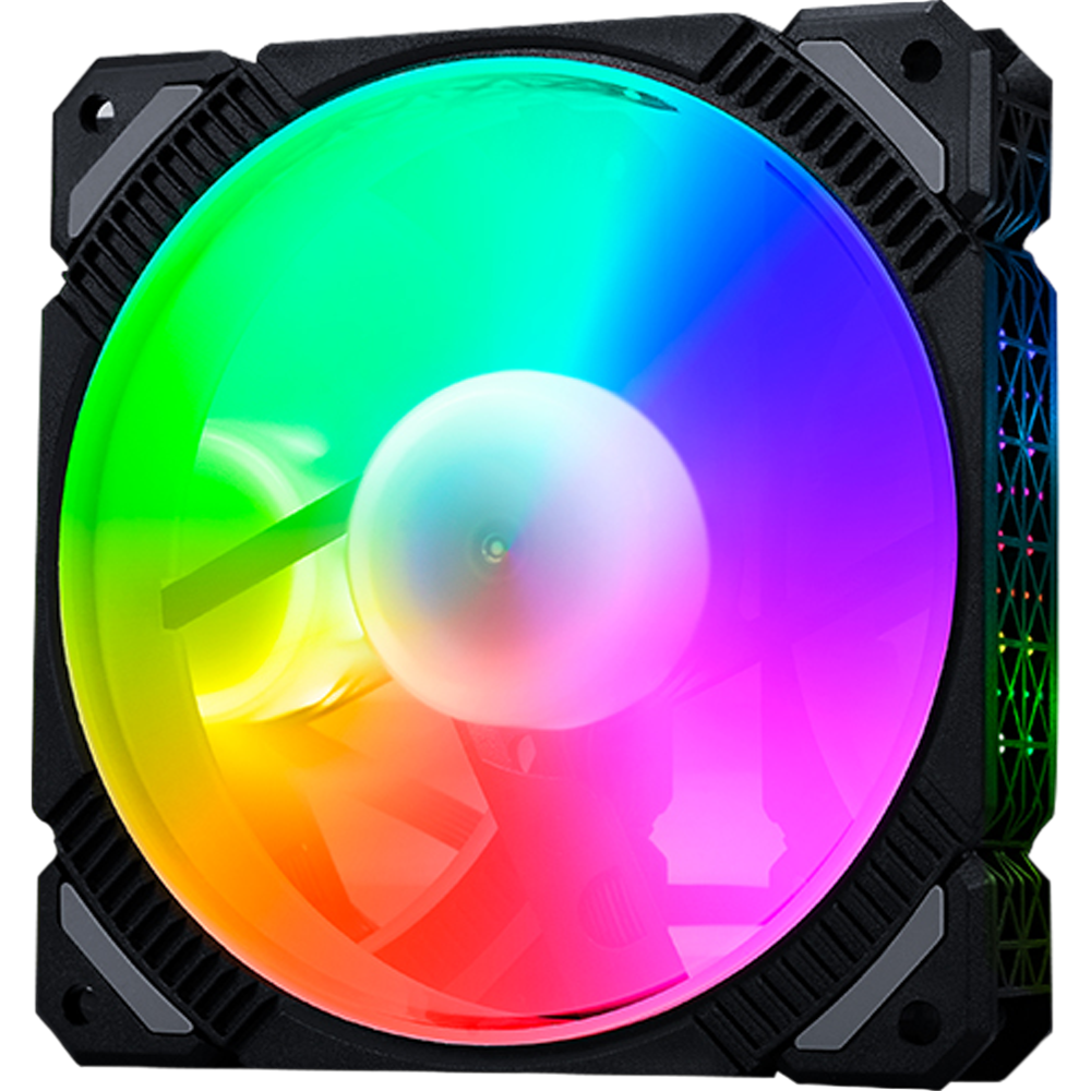 TrueNort Pc Case Fan 120mm RGB 6Pin 12V 3W Black, Single Fan | LJ-120 TrueNort Pc Case Fan 120mm RGB 6Pin 12V 3W Black, Single Fan | LJ-120